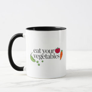 Caneca Coma seus vegetais