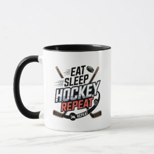 Caneca Coma Sonho Hockey Repita – Vida Esportiva de Amant