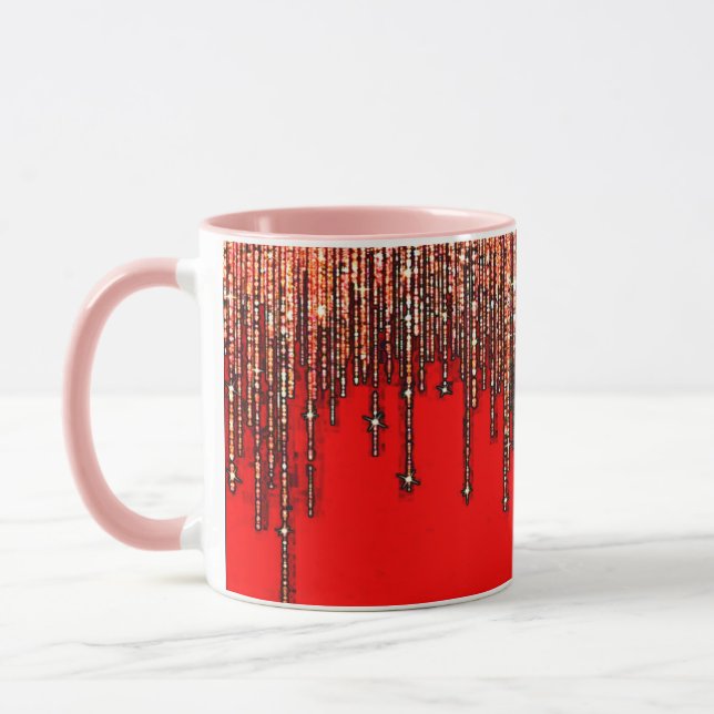 Caneca Combinação Colorida Vibrante - Tamanho Perfeito, D (Esquerda)