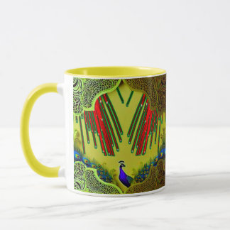 Caneca Combinação Colorida Vibrante - Tamanho Perfeito, D