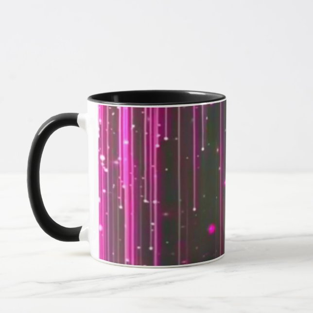 Caneca Combinação Colorida Vibrante - Tamanho Perfeito, D (Esquerda)