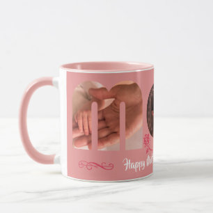 Caneca Combinação de Dias de as mães Fotográficos Persona