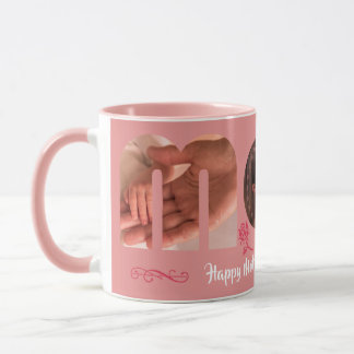 Caneca Combinação de Dias de as mães Fotográficos Persona