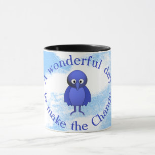 Caneca Combinação de Motivação Bluebird