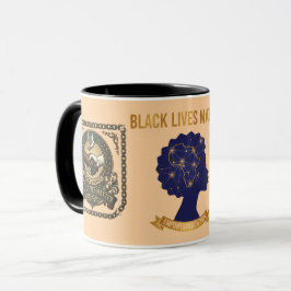 Caneca Combinação Unidade Justiça Empoderamento Black Liv