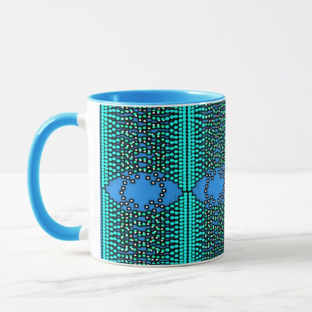 caneca combinada, caneca digital 3D, perfeita (Esquerda)