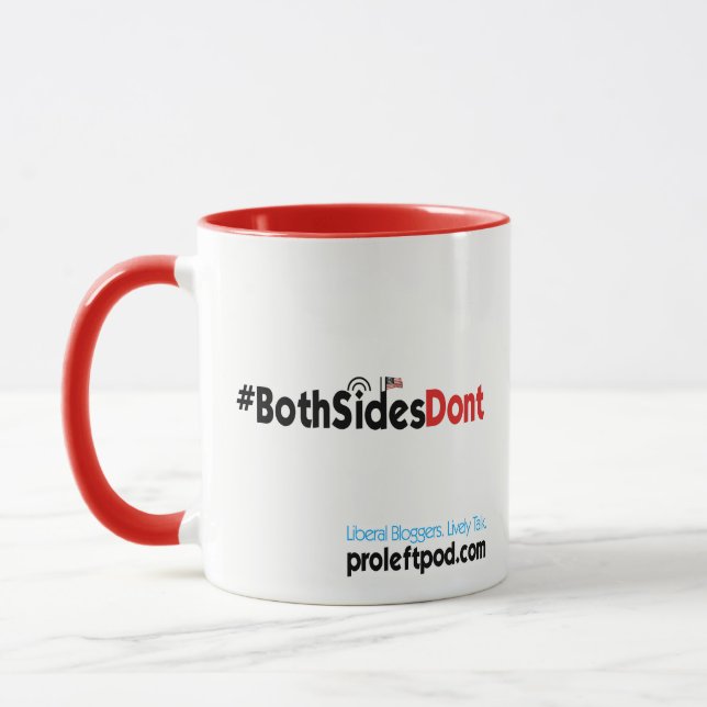 Caneca combinado - #BothSidesDont (Esquerda)