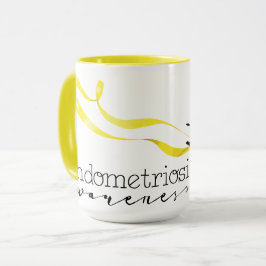 Caneca combinado da consciência da endometriose