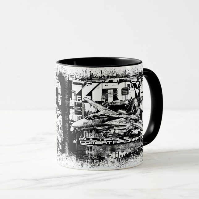 Caneca combinado de F-14 Tomcat (Frente Esquerda)