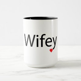 Caneca Combo 15 oz Preta - Wifey