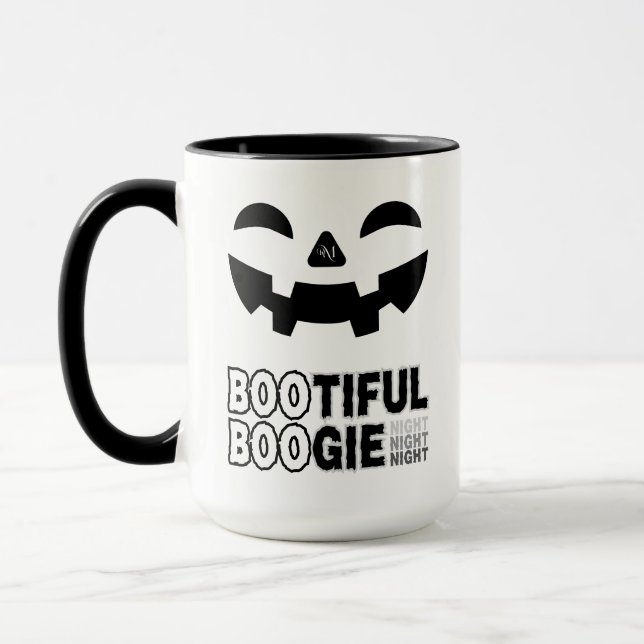 Caneca Combo 15oz : Rosto de HALLOWEEN (Esquerda)