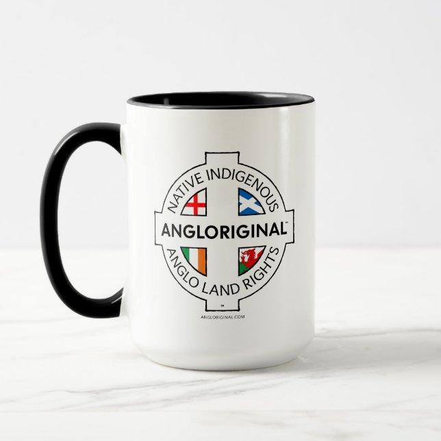 Caneca Combo Angloriginal™ 4 Nações Direitos Terri (Esquerda)