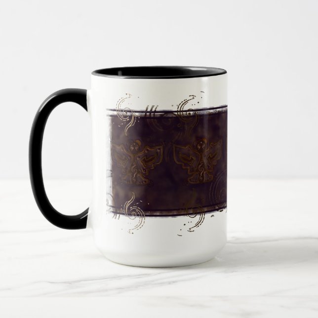 Caneca Combo Anjos Borboleta e Espirais (Esquerda)