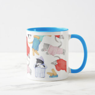 CANECA Combo Azul GATO MARAVILHOSO