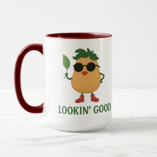Caneca Combo Batata Fofa Engraçada