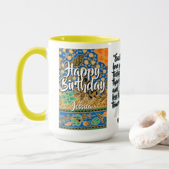 Caneca Combo Batik CM03-01 Gêmeos (Com Donut)