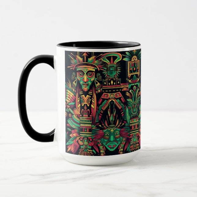 Caneca Combo cerâmico "Ancestral Paradigm" do Elegante Co (Esquerda)