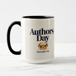 Caneca Combo Citrino do Dia dos Autores