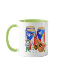 Caneca Combo de Arte Cultural Porto-Riquenho - 11