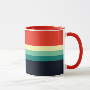 Caneca Combo de cinco cores - Azul Aqua Verde Amarelo