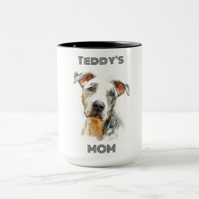 Caneca Combo de Foto Personalizada de Mãe de Cacho (Centro)