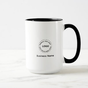 Caneca Combo de Logotipo Personalizado Simples Profission