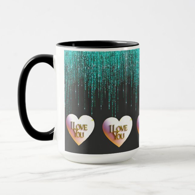 caneca combo engraçado único bonito ou pessoal sua (Esquerda)