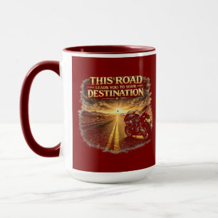 Caneca Combo Estrada Leva ao Seu Destino