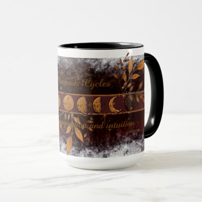 Caneca Combo Fases e Ciclos (Frente Esquerda)
