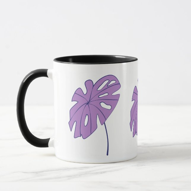 CANECA COMBO - FOLHA LILÁS (Esquerda)