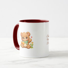 Caneca Combo Infantil | "Urso Leitor de Contos de 