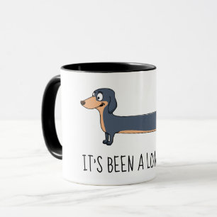 Caneca Combo Long Day Dachshund 330 ml