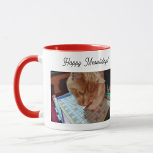 Caneca Combo Meowlidays Feliz e Engraçado , Amante