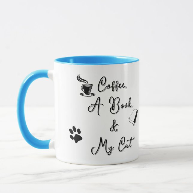 Caneca Combo Mug 11 oz (sky blue) (Esquerda)