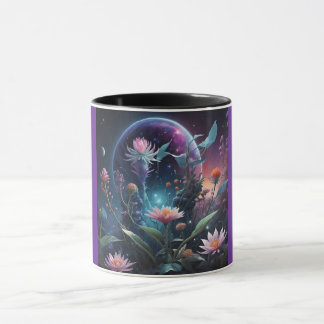 Caneca Combo Mug, 11oz (Twilight Flower-3)