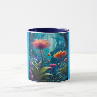 Caneca Combo Mug, 11oz (Twilight Flower-7)