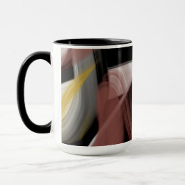 Caneca Combo Mug Abstrato Trend Interior Decore Preto