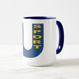Caneca Combo Mug azul marinha UE DESPORTO
