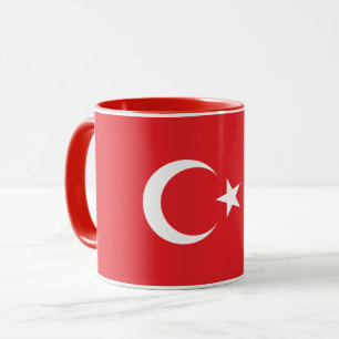 Caneca Combo Mug, Bandeira Da Turquia
