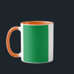 Caneca Combo Mug com bandeira da Irlanda<br><div class="desc">Aproveite as suas bebidas favoritas com a nossa caneca combo, com a bandeira da Irlanda! Feito com muita atenção aos detalhes, esta caneca combo é mais do que uma simples embarcação para o seu café ou chá; é uma celebração do patrimônio irlandês e orgulho nacional. O design ousado mostra orgulhosamente...</div>
