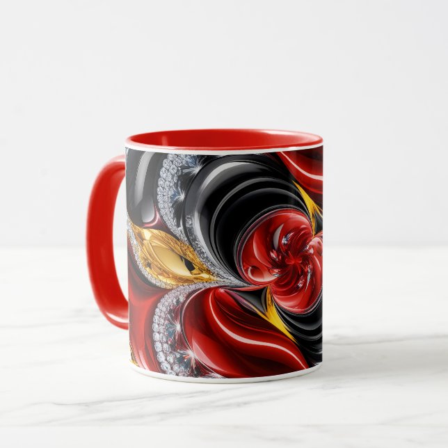 Caneca Combo Mug com cores alemãs (Frente Esquerda)