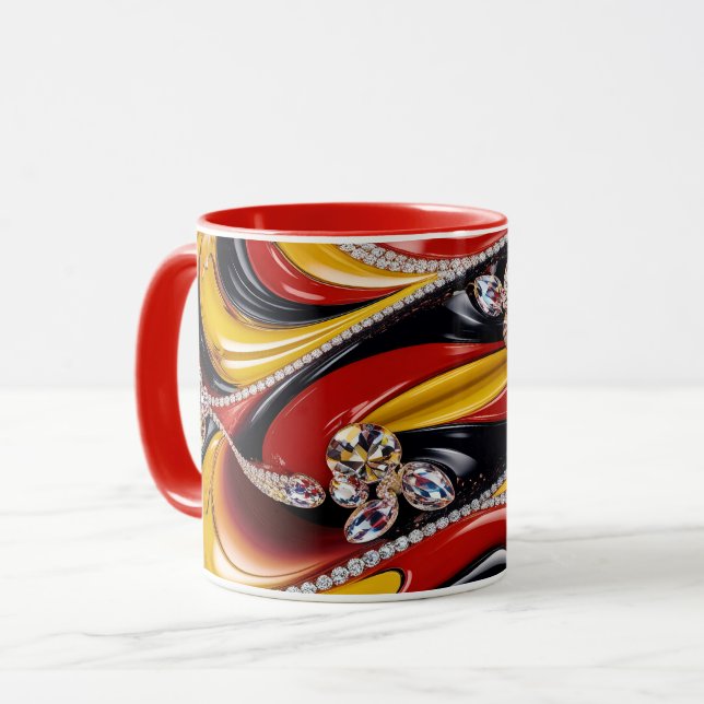Caneca Combo Mug com cores belgas (Frente Esquerda)