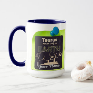 Caneca Combo Mug M02 #PinnedMyZodiac! Taurus