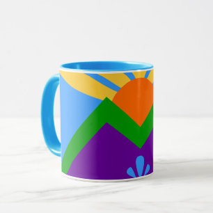 Caneca Combo Mug Patriótico com bandeira dos Primaveras d