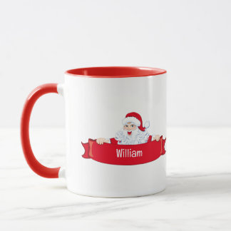 Caneca Combo Natal Santa Banner