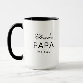 Caneca Combo Personalizada do Papai com Texto Pers
