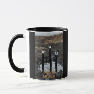 Caneca combo preto Mud Diver 2 lados