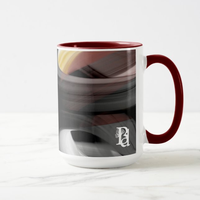 Caneca Combo Tendência Abstrata Decoração de Inter (Direita)