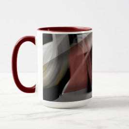 Caneca Combo Tendência Abstrata Decoração de Inter