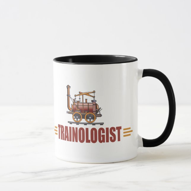 Caneca Comboio ferroviário humorístico (Direita)